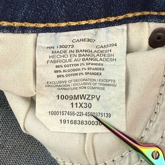 Wrangler Retro Mae Mid Rise Medium Wash Bootcut Jeans - Women’s 31/30 US 11 - Picture 9 of 11